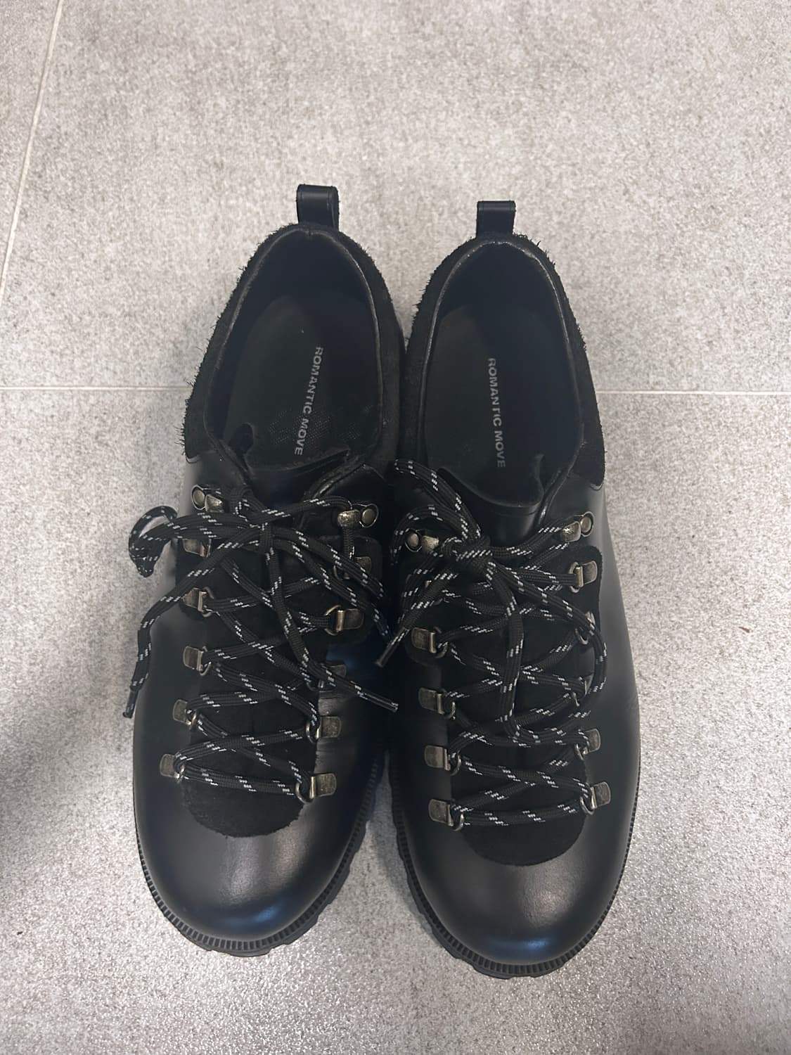 로맨틱무브 오트 마운틴 슈즈R24M018(오일 블랙) 상품이미지1