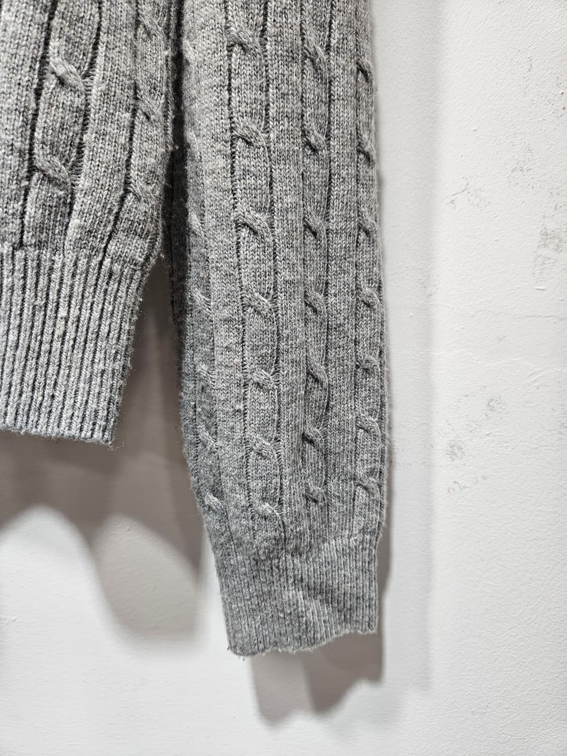 스파오 양모 케이블 니트 상품이미지6