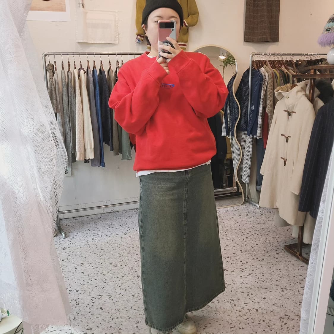 CRU 기모 맨투맨(U.S.A made) 상품이미지2