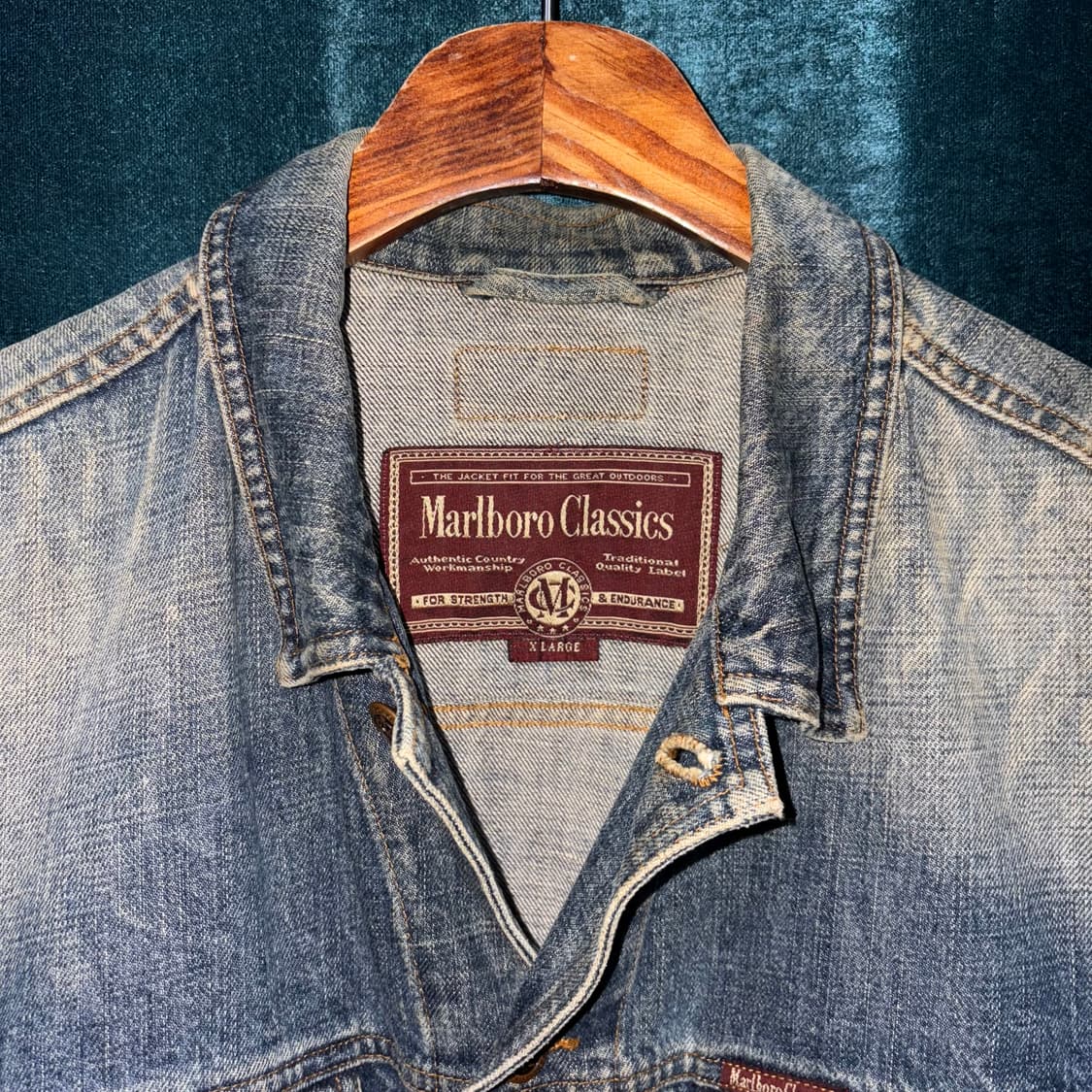 (XL) 말보로 클래식 트럭커 데님 자켓 상품이미지5