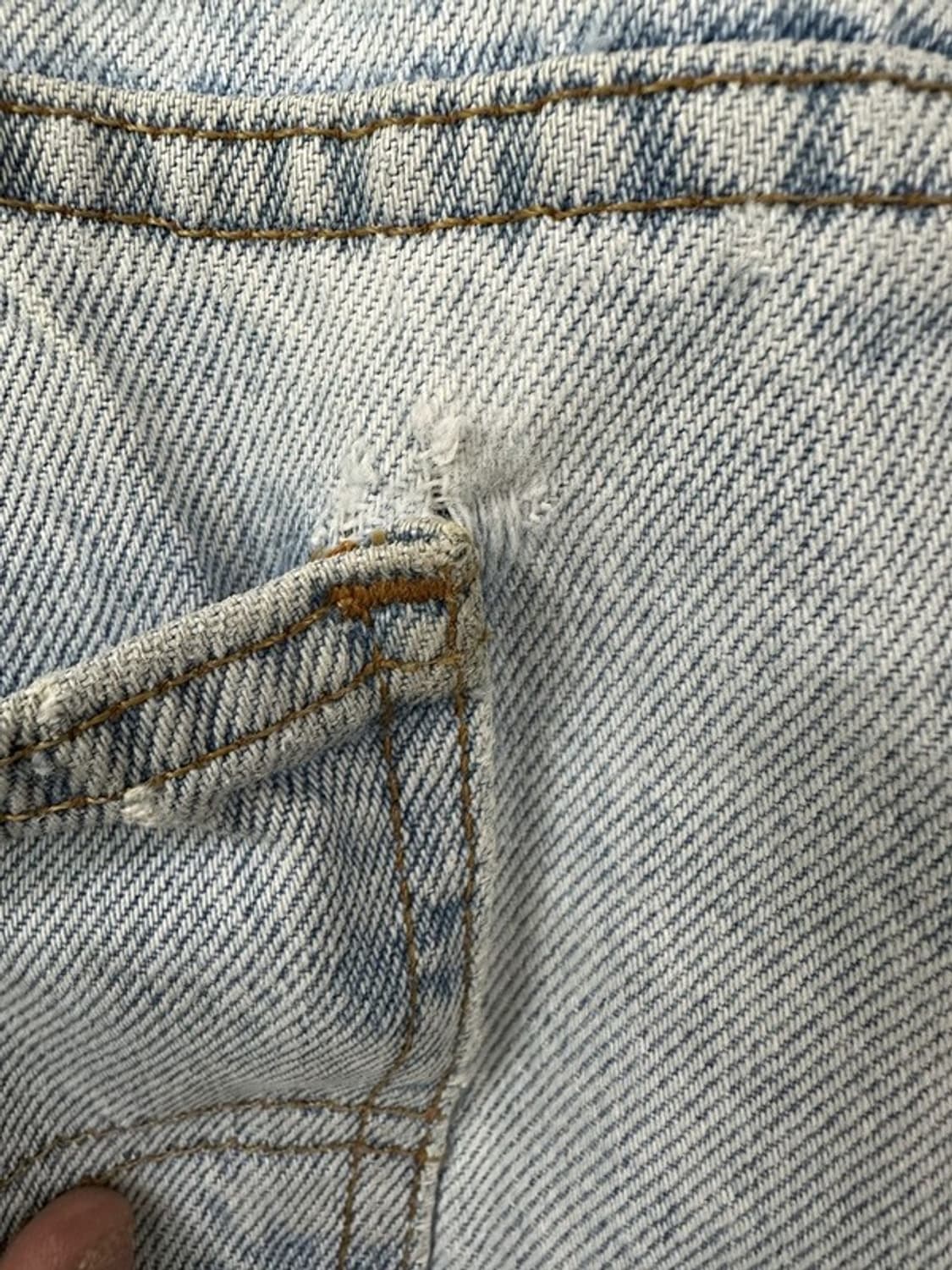 [W40L34] LEVI'S 리바이스560 90s USA 빈티지 오렌지탭 상품이미지9