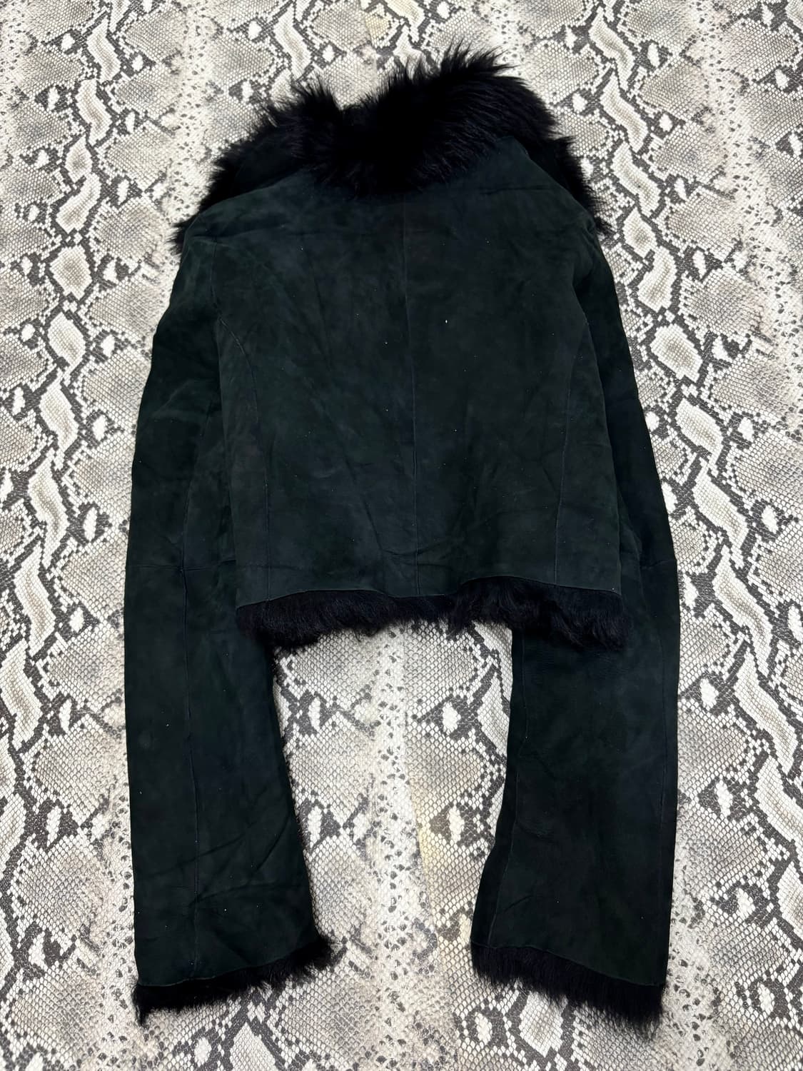 “Vintage” V-Kei Mood Fur Trimming Short  상품이미지10