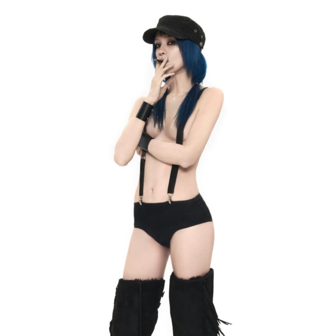 604service DISTRESSED ARMY CAP 상품이미지1