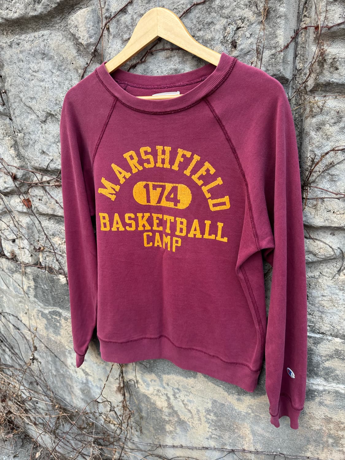 챔피온 빈티지 프린팅 크랙 페이딩 50s 60s 스웻 셔츠 맨투맨 상품이미지3