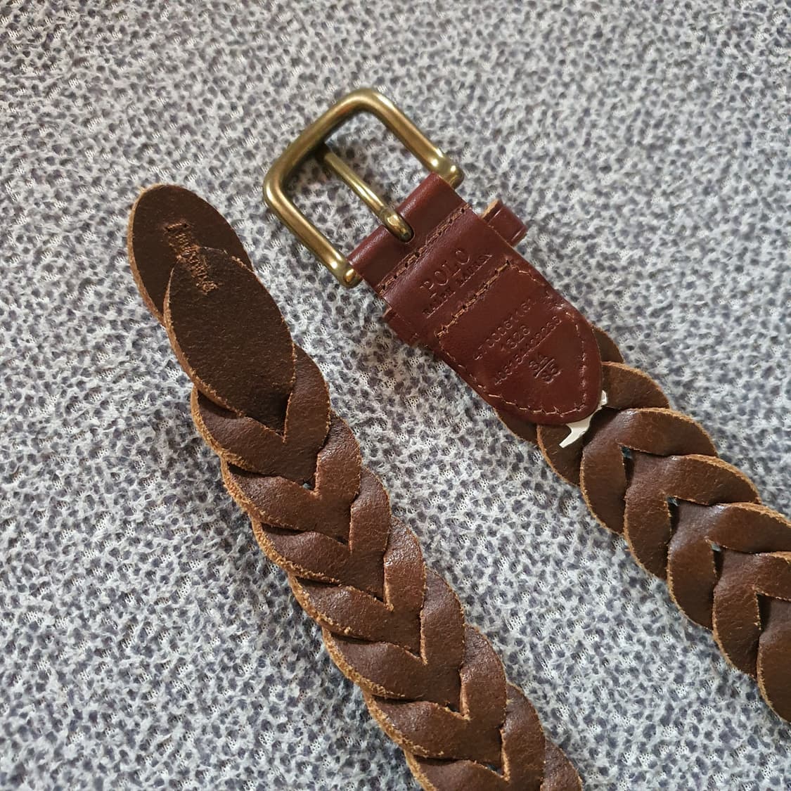 폴로 랄프로렌 브레이디드(Braided) 가죽 벨트 상품이미지4