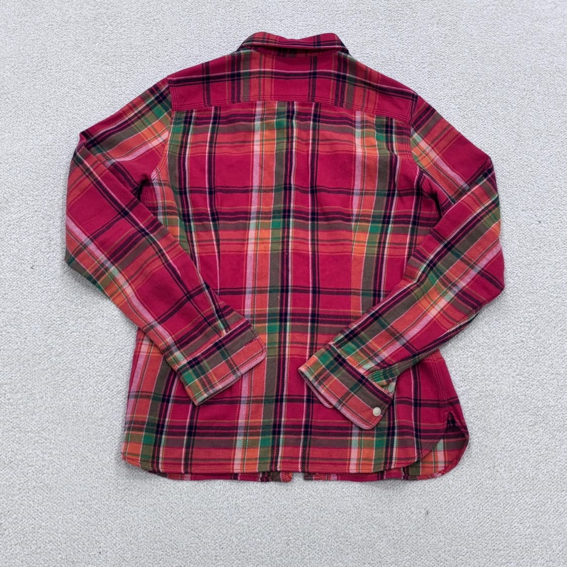 100 폴로랄프로렌 슬림핏 체크 셔츠 0420E 상품이미지2