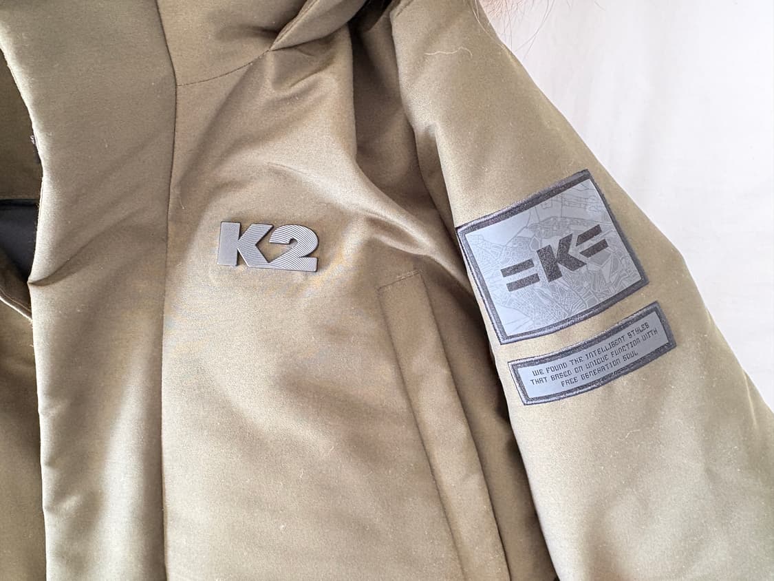 K2 여성 헤비 구스다운 90 카키 상품이미지5