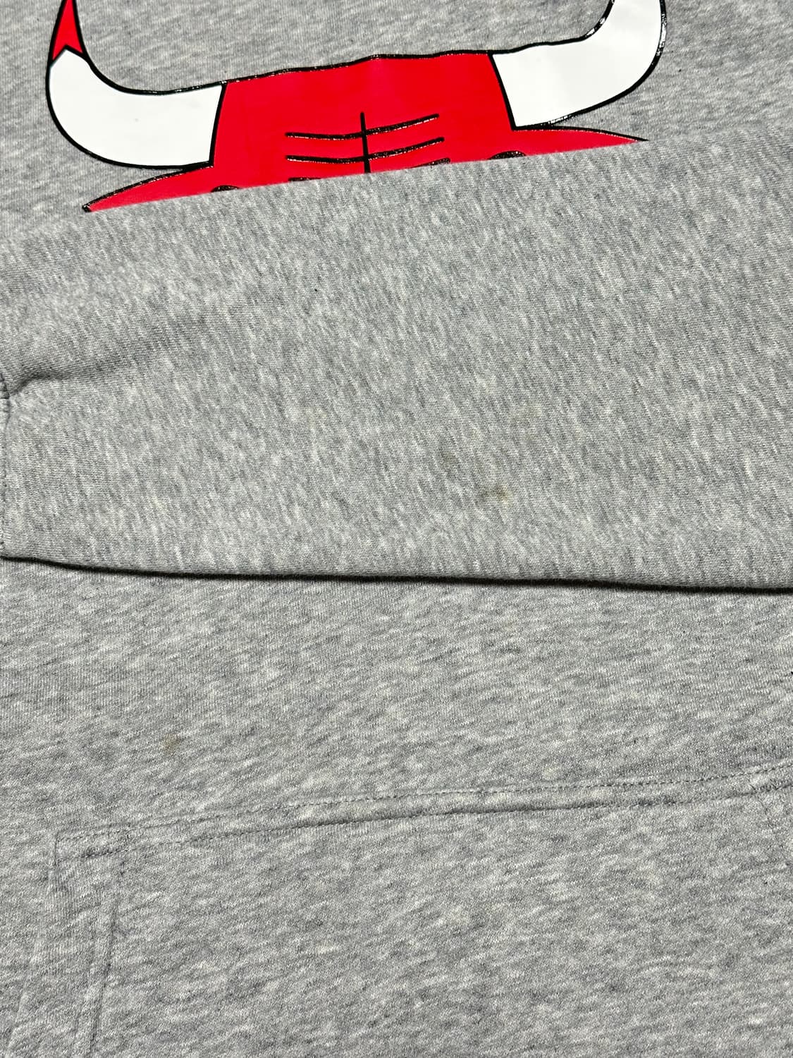 나이키 X NBA 시카고불스 후드티 그레이 상품이미지5