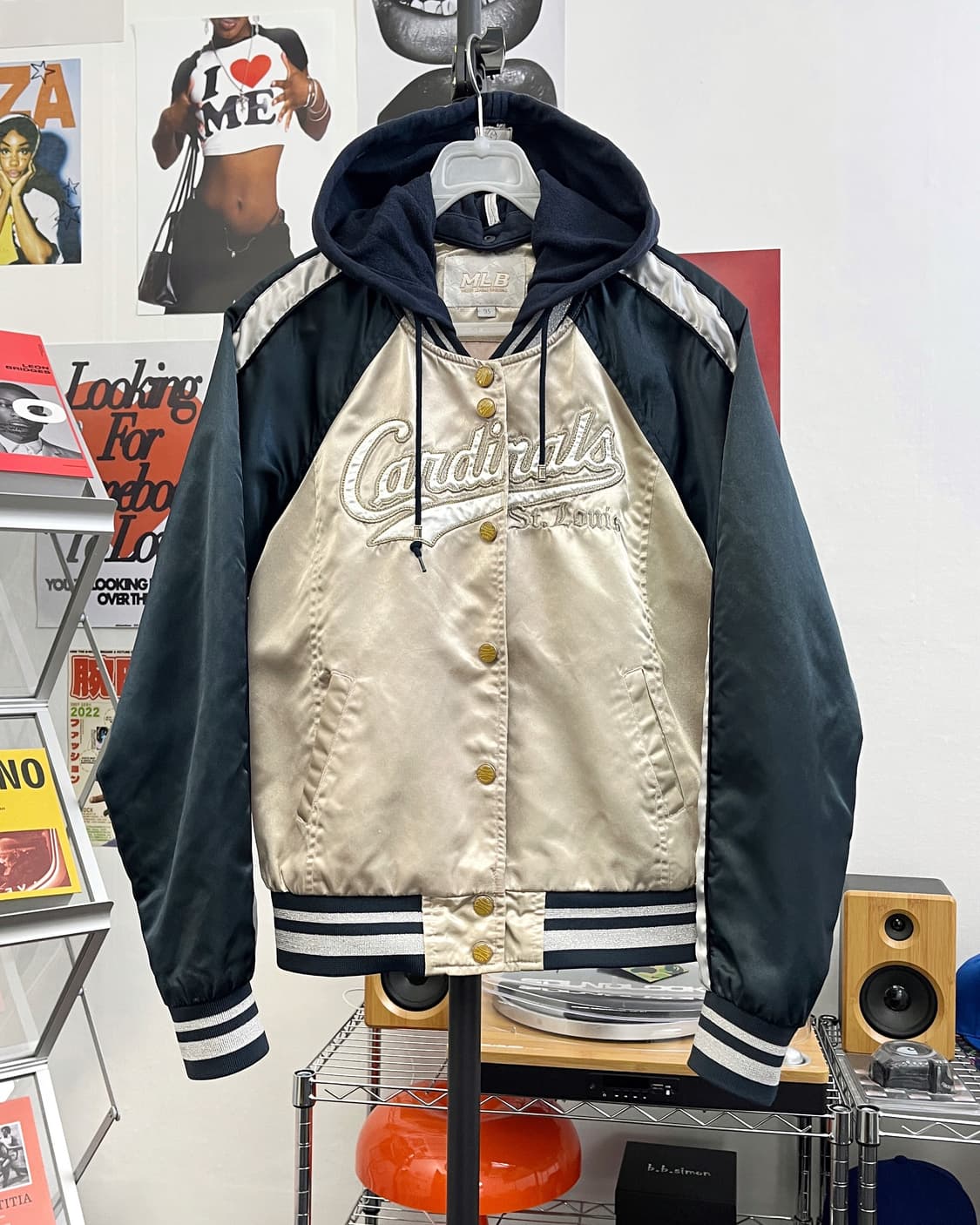 MLB 00s 카디널스 사틴 스타디움 자켓 상품이미지5