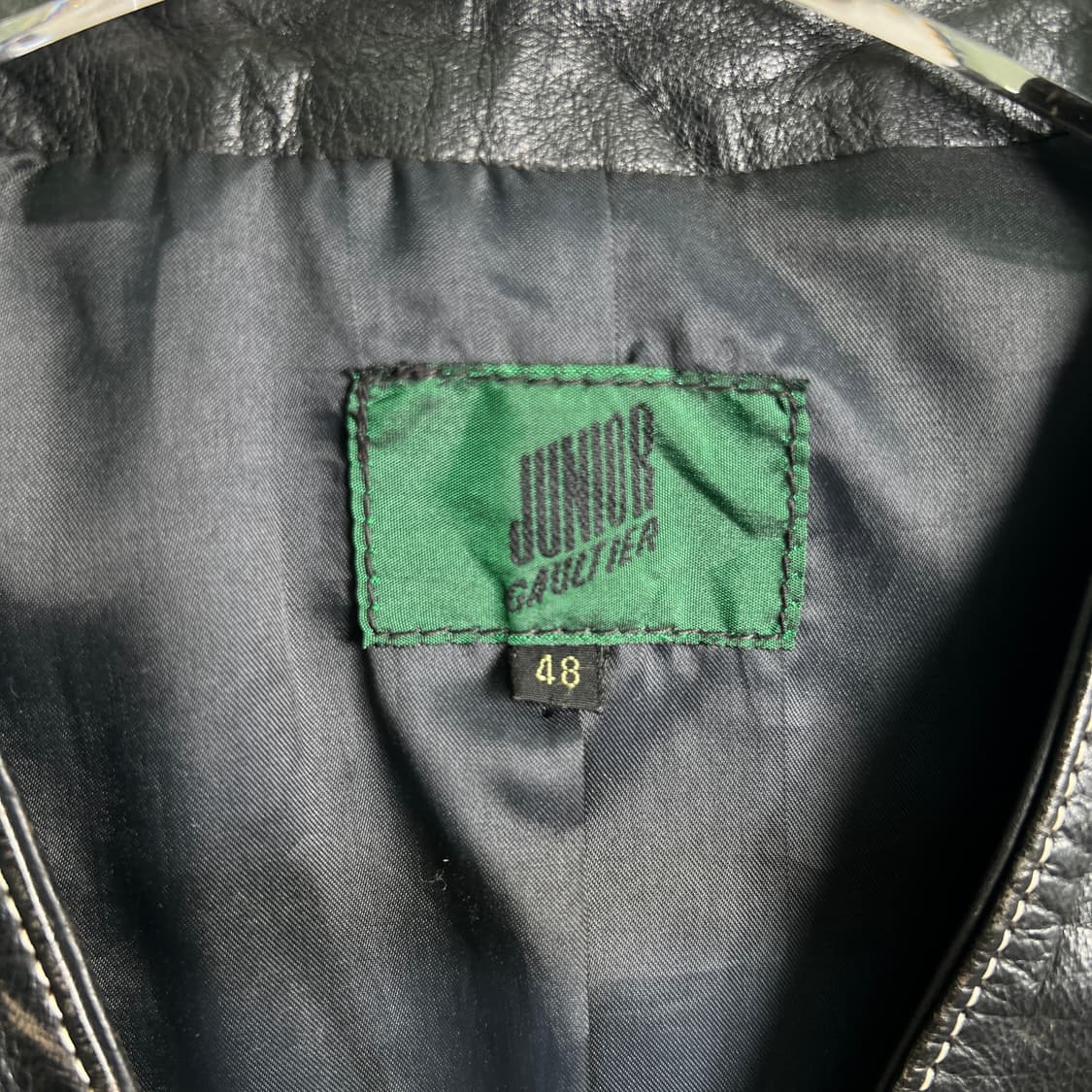 90's 장 폴 고티에 주니어 고티에 레더 베스트 48 상품이미지3