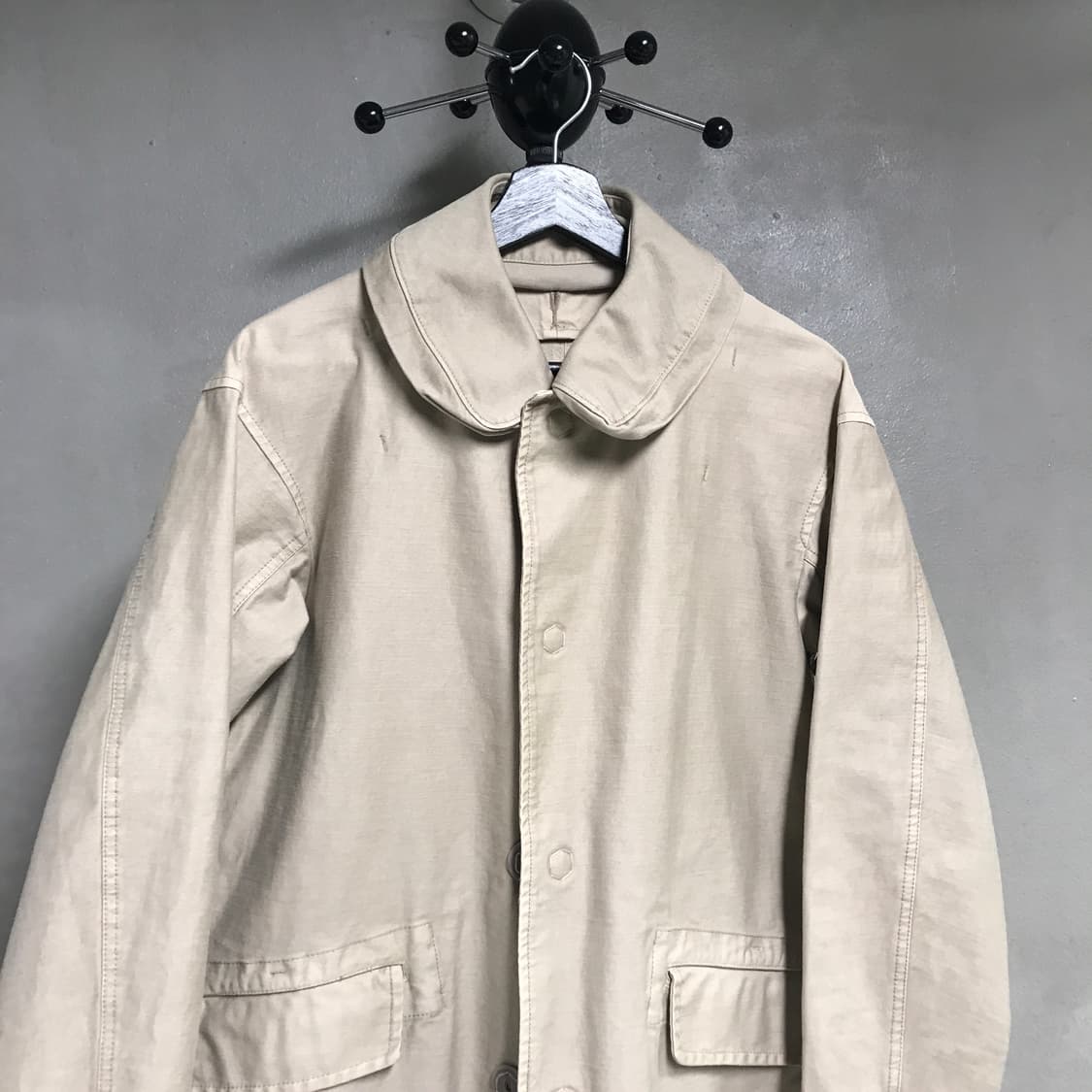 ZUCCA 주카 베이지 코트 S(W) 상품이미지2