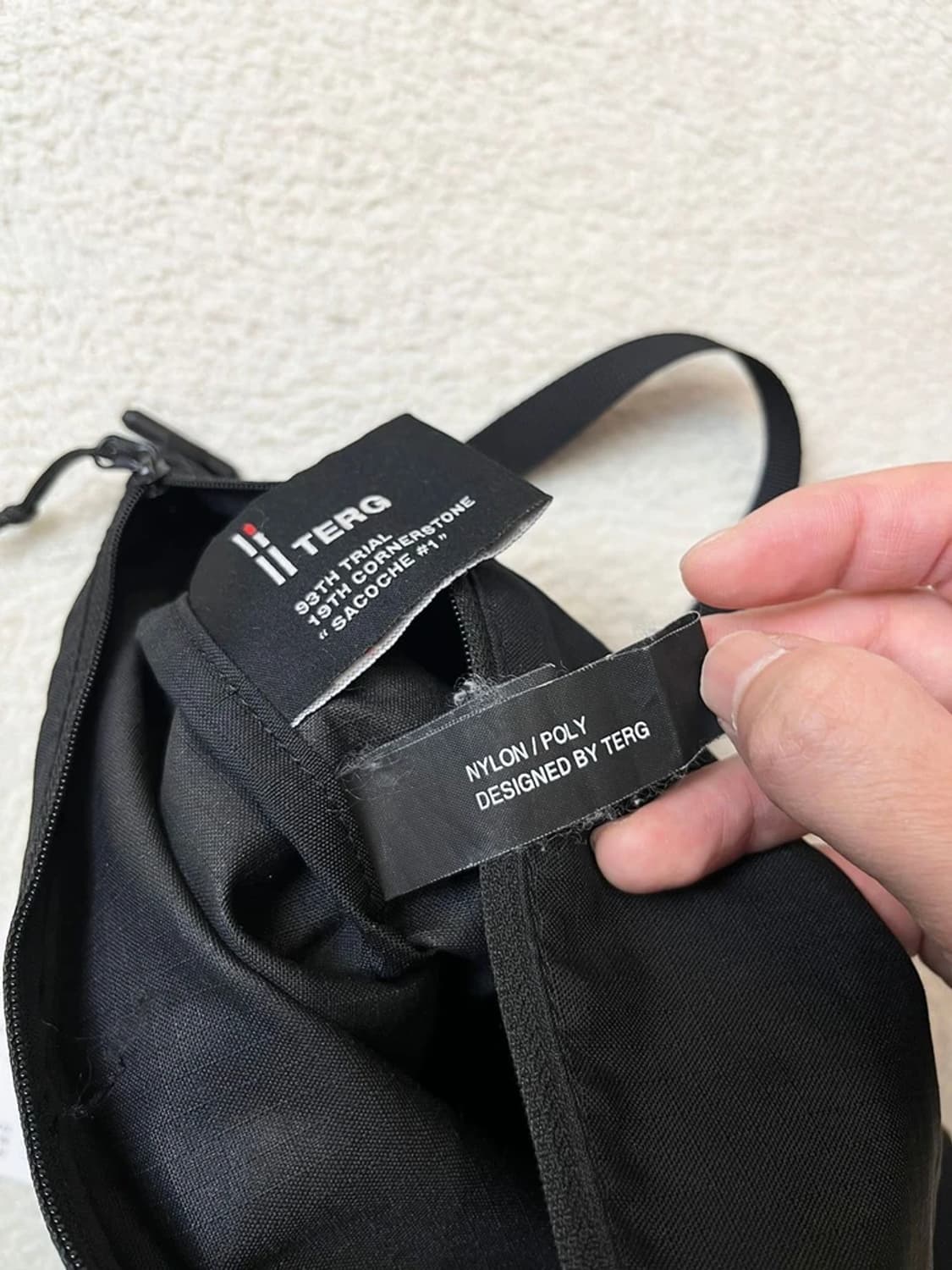 데우스 x TERG DEUS 컨버전 립스탑 크로스 백 A1656    상품이미지8