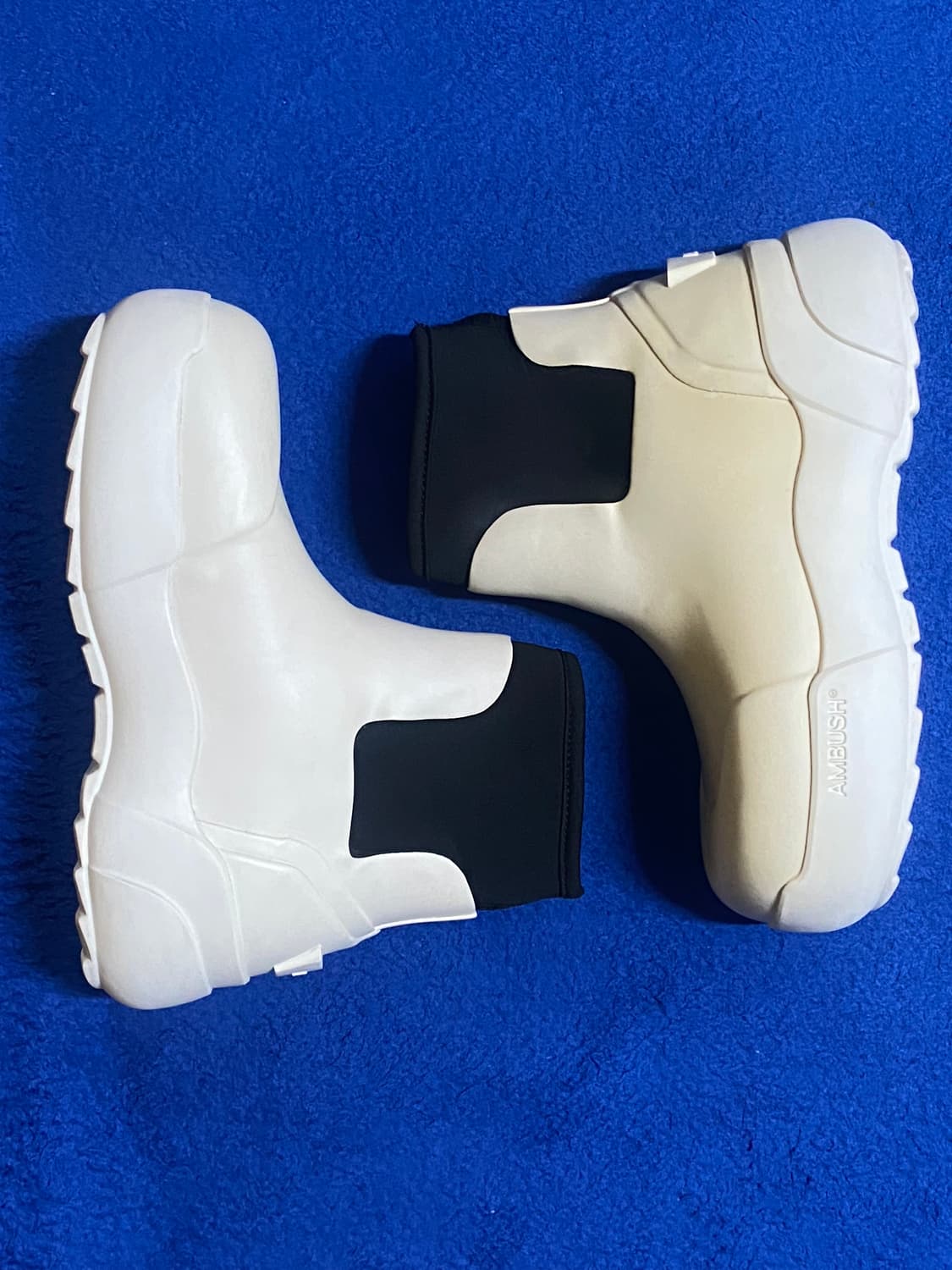 Ambush 앰부쉬 로고디테일 청키 화이트 앵클 부츠 40 상품이미지1