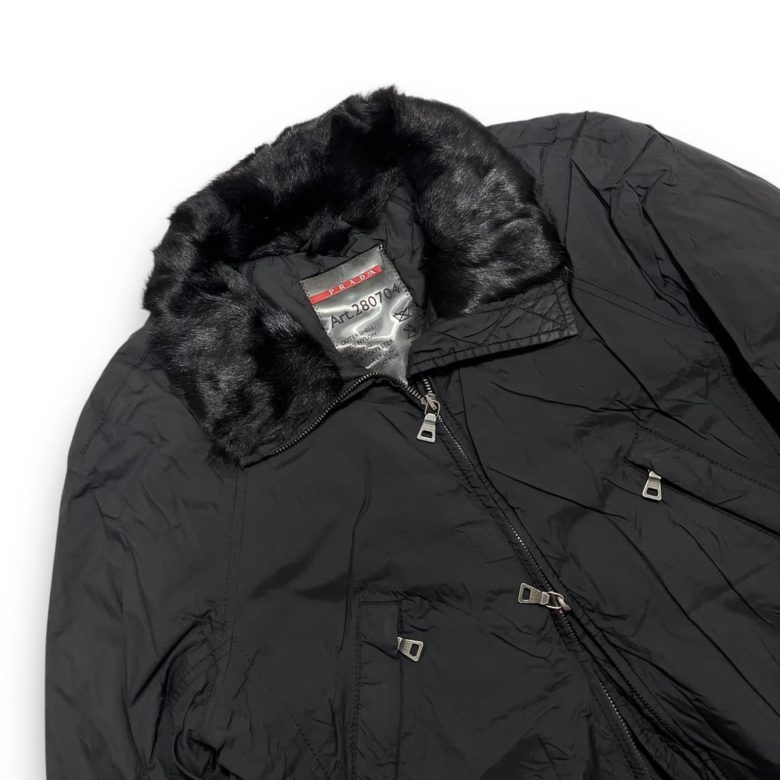 Prada Rock Chic Gore-Tax Two Way Jacket 상품이미지2