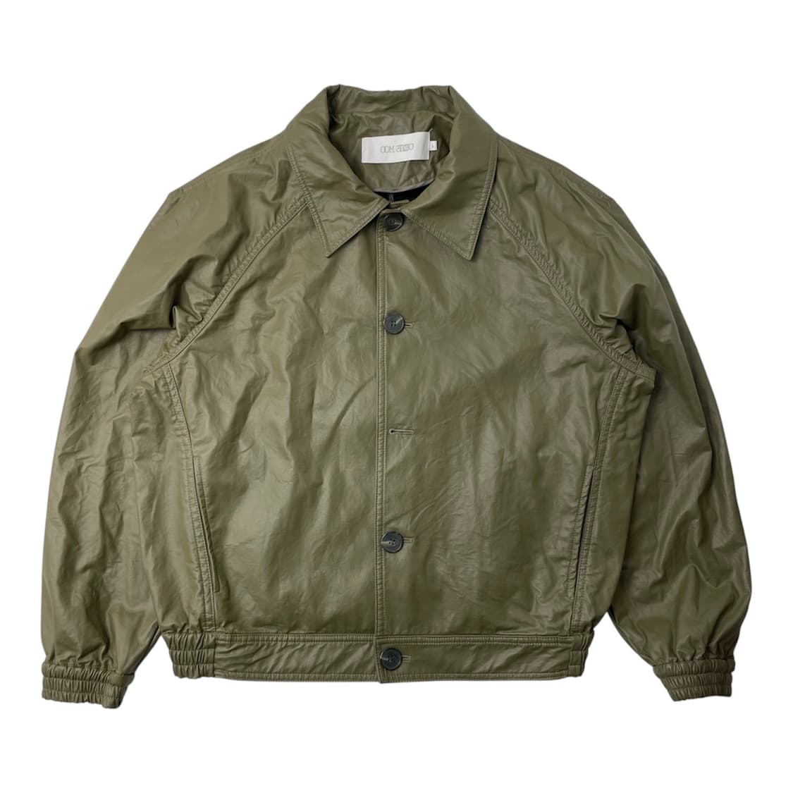 [중고] OOM STUDIO 카키색 봄버 자켓 L 상품이미지1