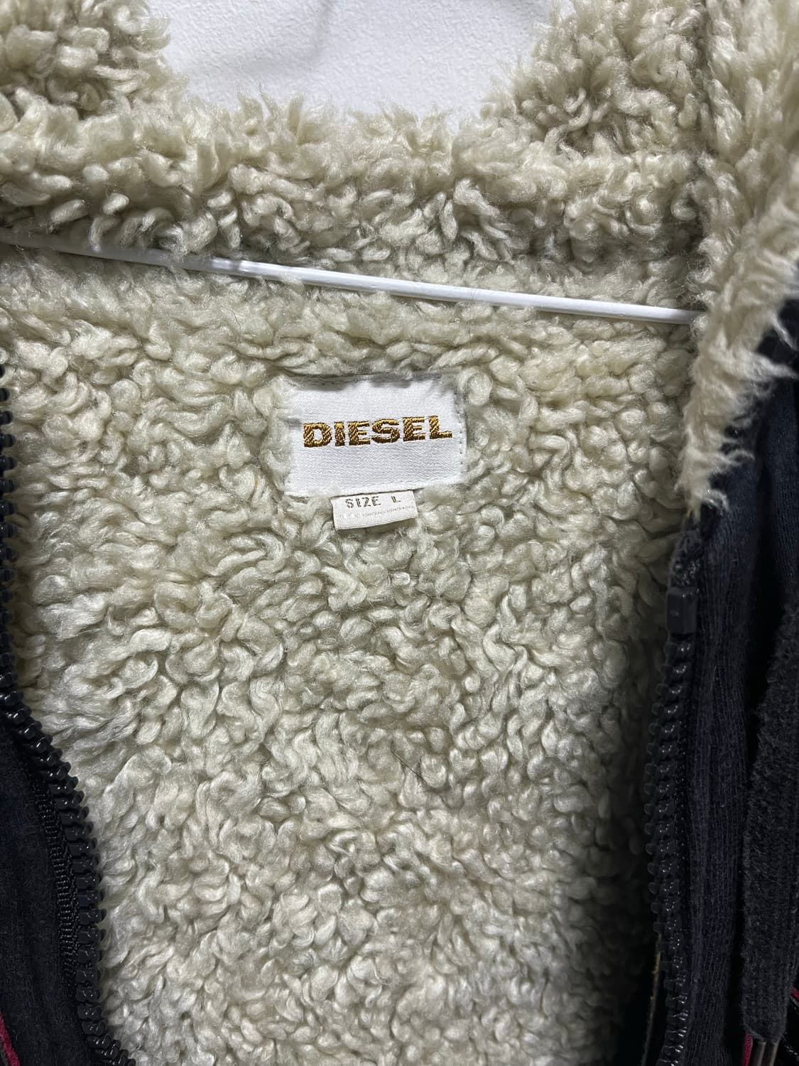 diesel hoodie (L) 상품이미지3
