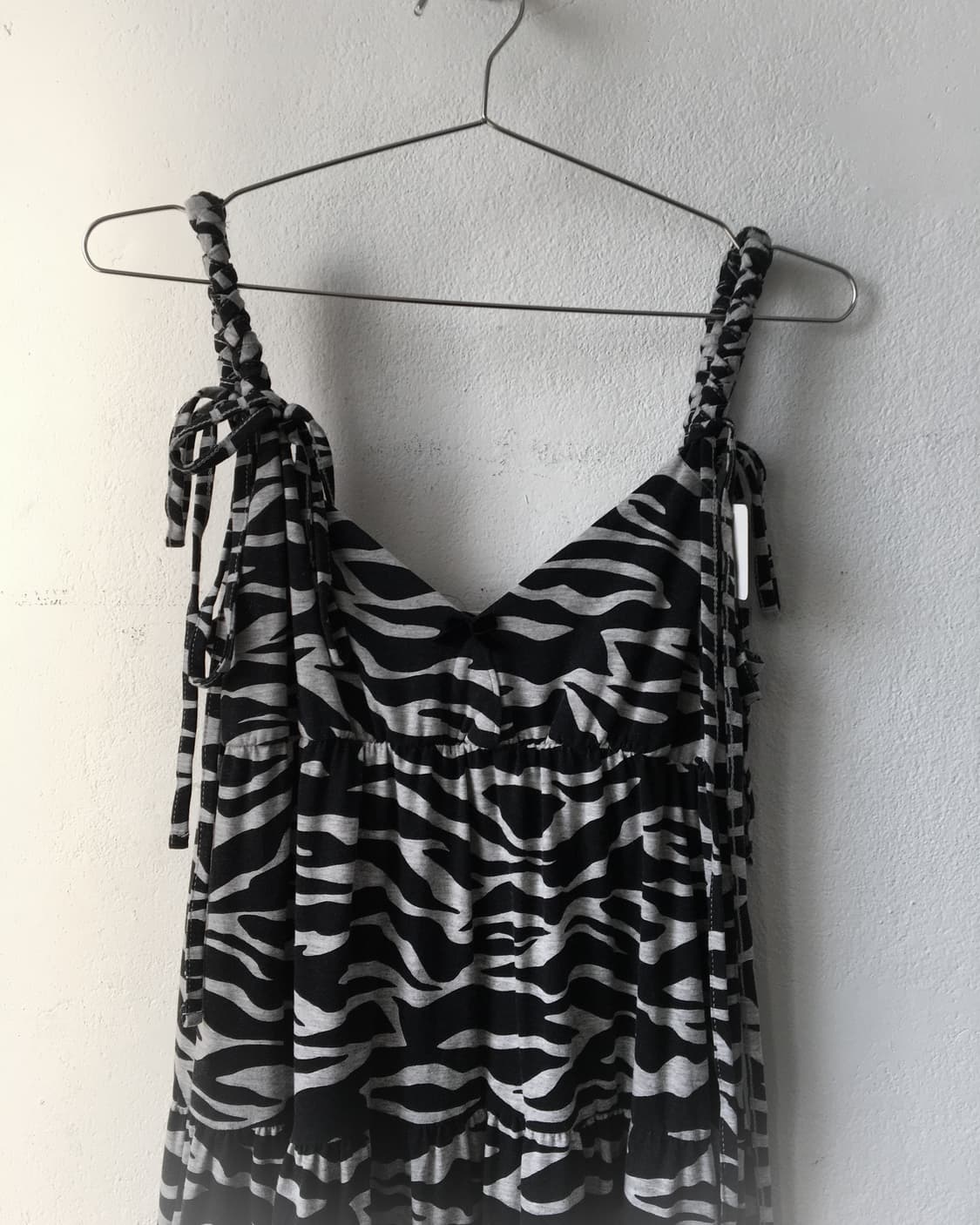 Zebra pattern sleeveless onepiece 상품이미지5