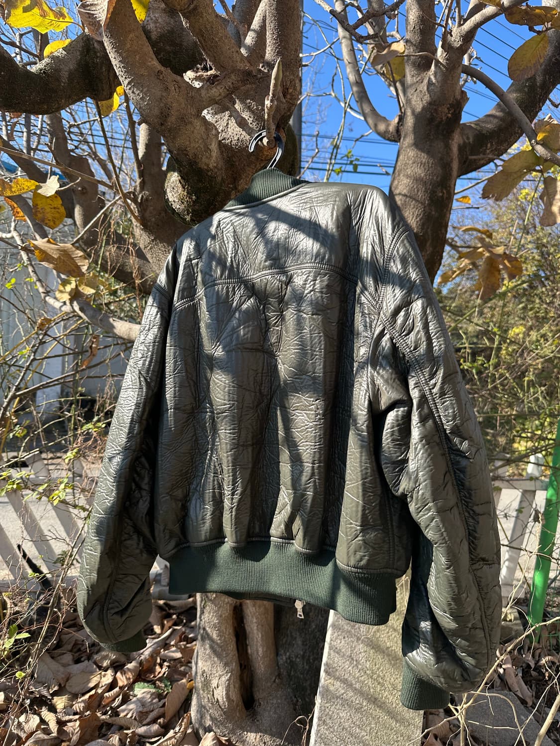 [S]드리스반노튼 크링클 봄버 상품이미지2