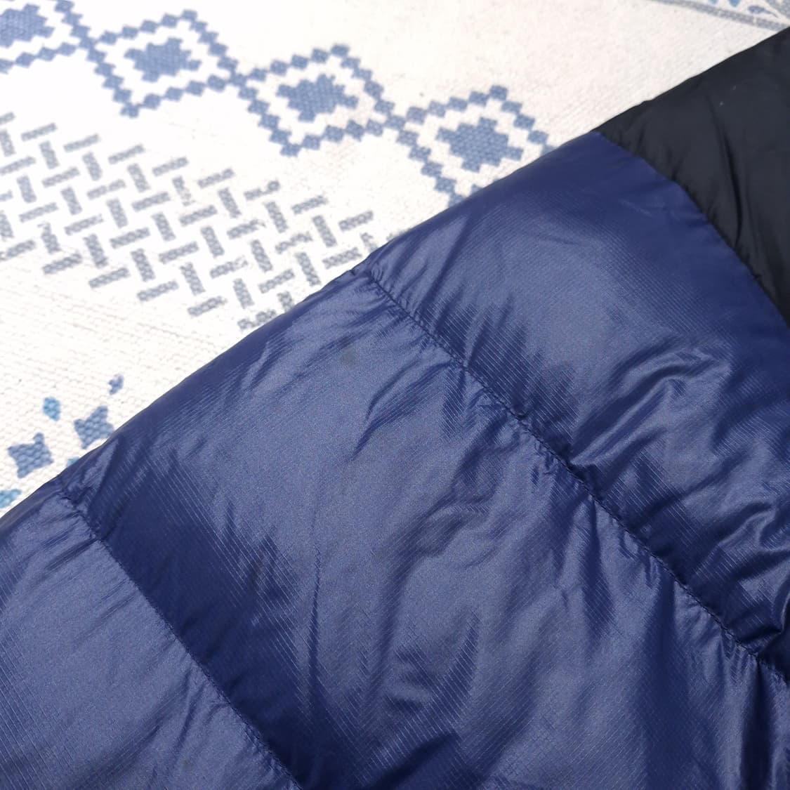 노스페이스 700 네이비 블랙 눕시 거위털 구스다운 패딩 점퍼 L 상품이미지6