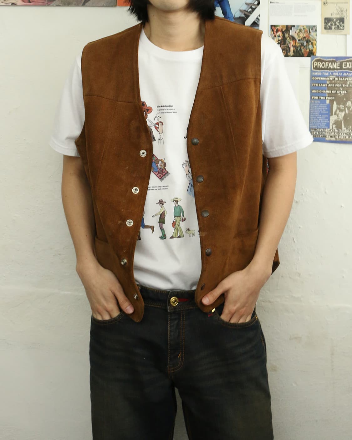  Pioneer Wear 레더 베스트 상품이미지1