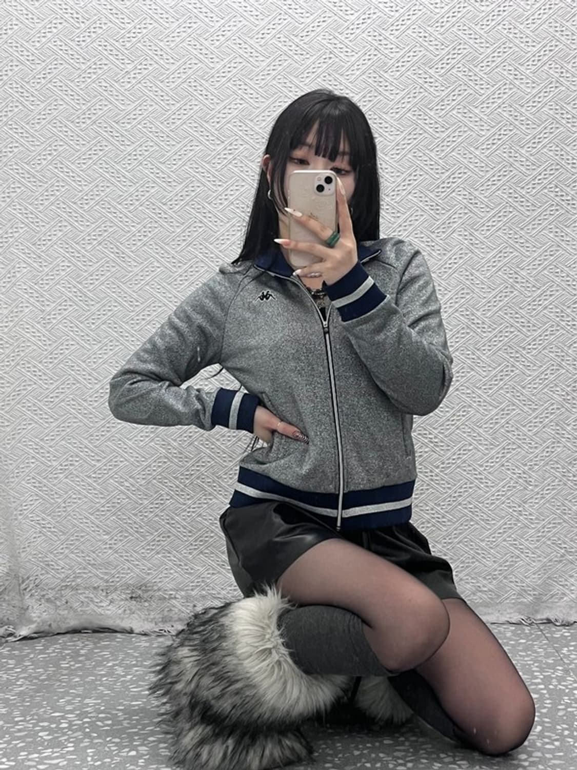 카파 올드스쿨 Y2K 트윙클 트랙탑 져지 집업 S C09437 상품이미지1