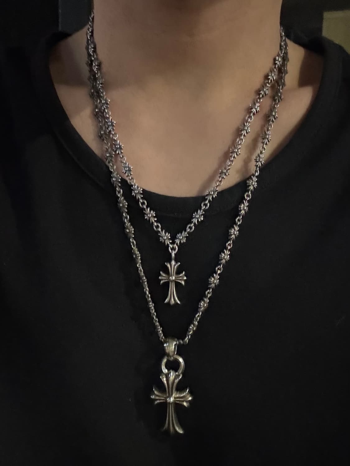 크롬하츠 타이니 ech 일체형 목걸이 20인치 상품이미지1