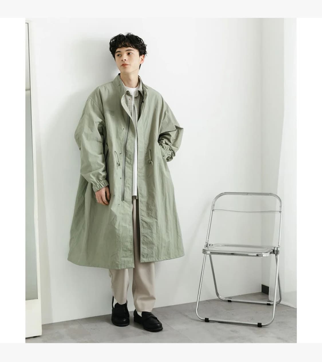 SENSE OF PLACE - 25SS RIPSTOP MODS COAT 상품이미지2