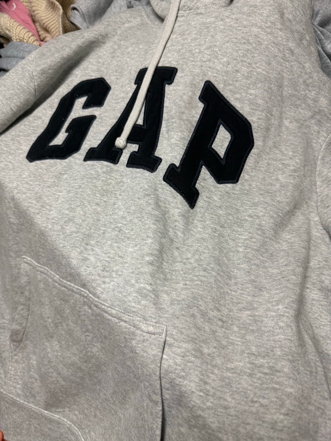 갭gap 빅로고 후드티 상품이미지1