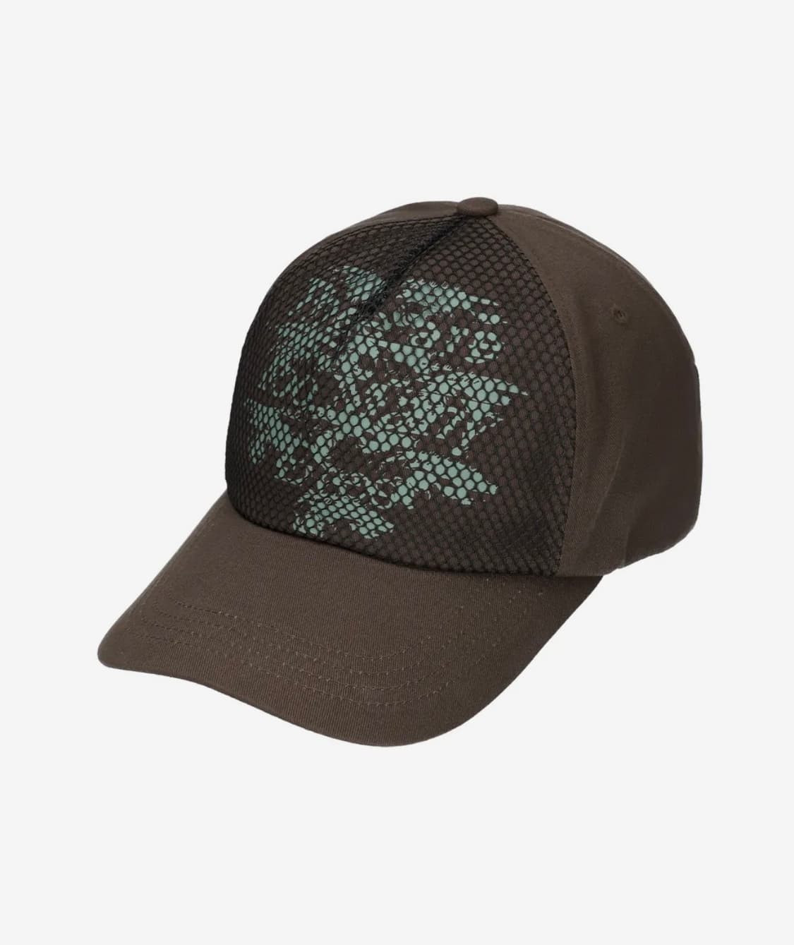 이시옷 Overmesh Glitched Cap_Dark Brown 상품이미지2