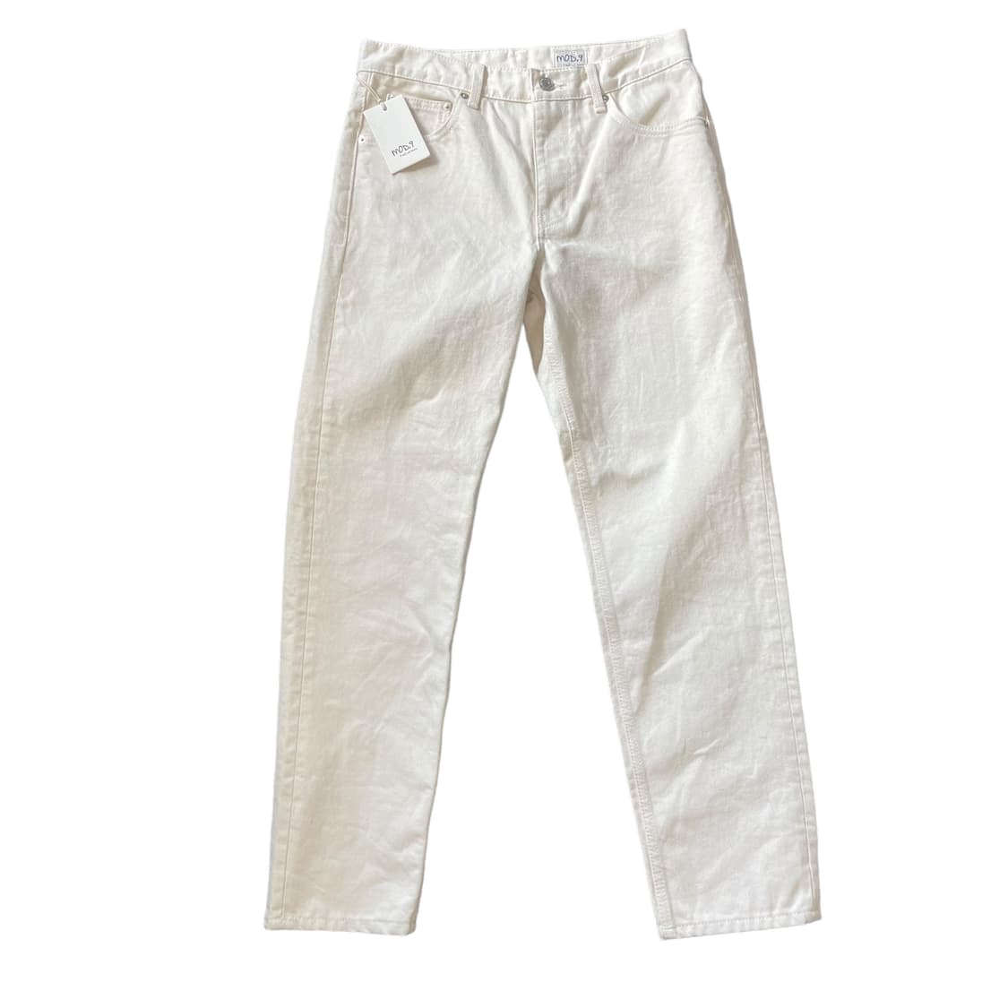 (29) 데드스탁 모드나인 아이보리 코튼 팬츠 상품이미지1