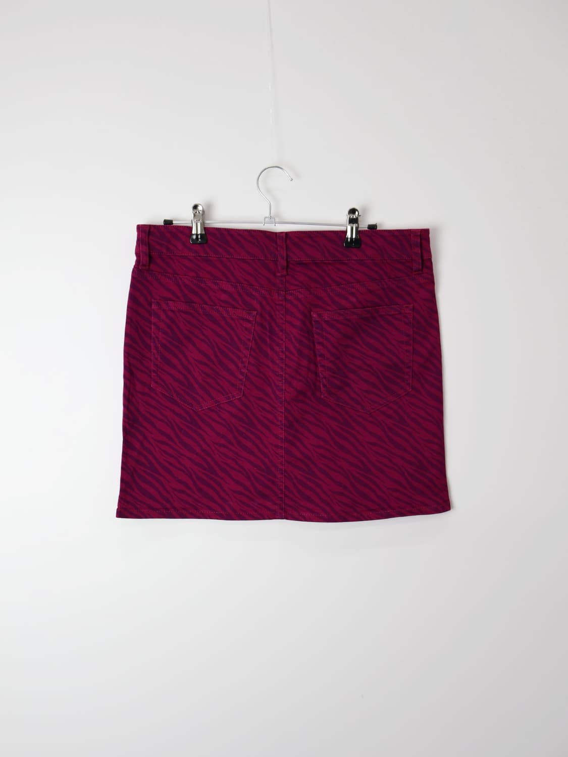 'UNIQLO' Y2k Zebra Print Mini Skirt 상품이미지5