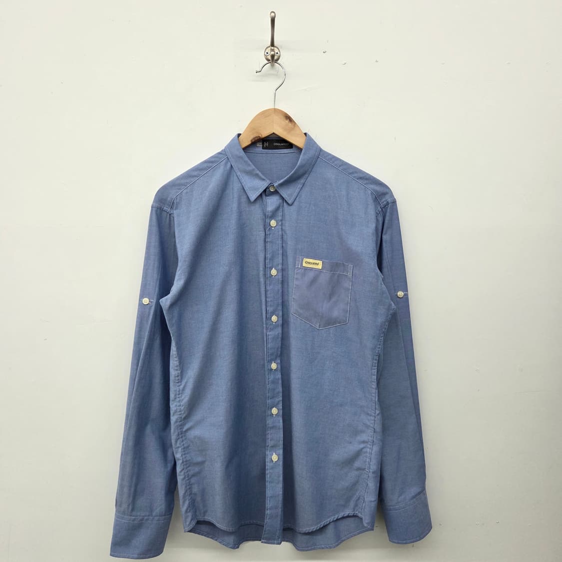 DSQUARED2 블루 셔츠 남L 상품이미지1