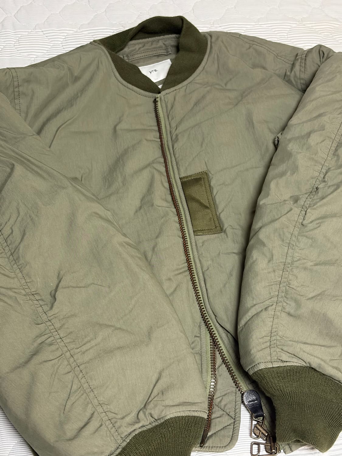 이얼즈어고 울파일 ma-1   상품이미지2