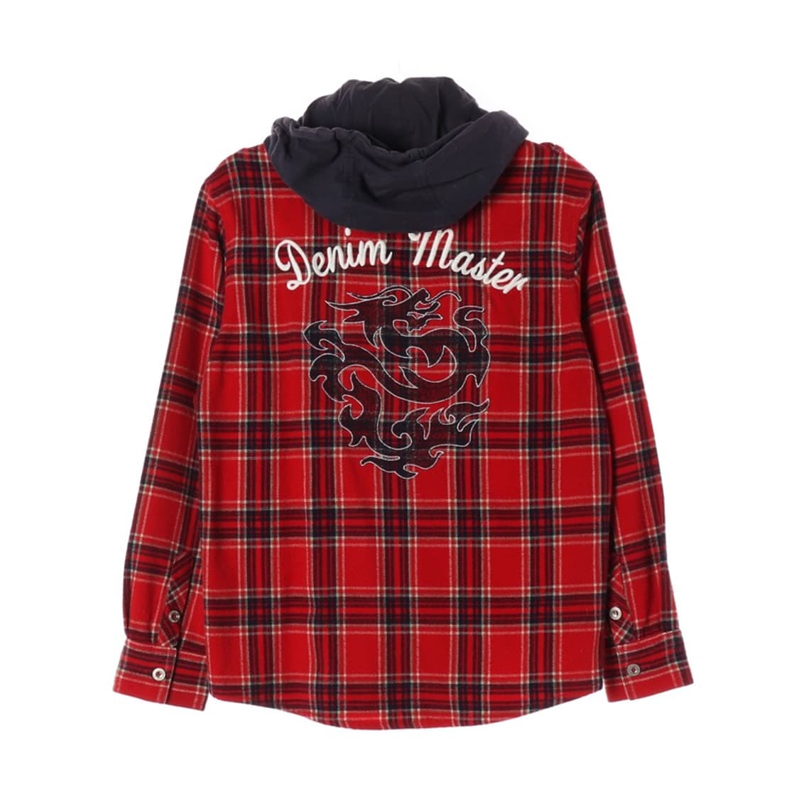 에비수 빈티지 후드 레이어드 셔츠 M 상품이미지2