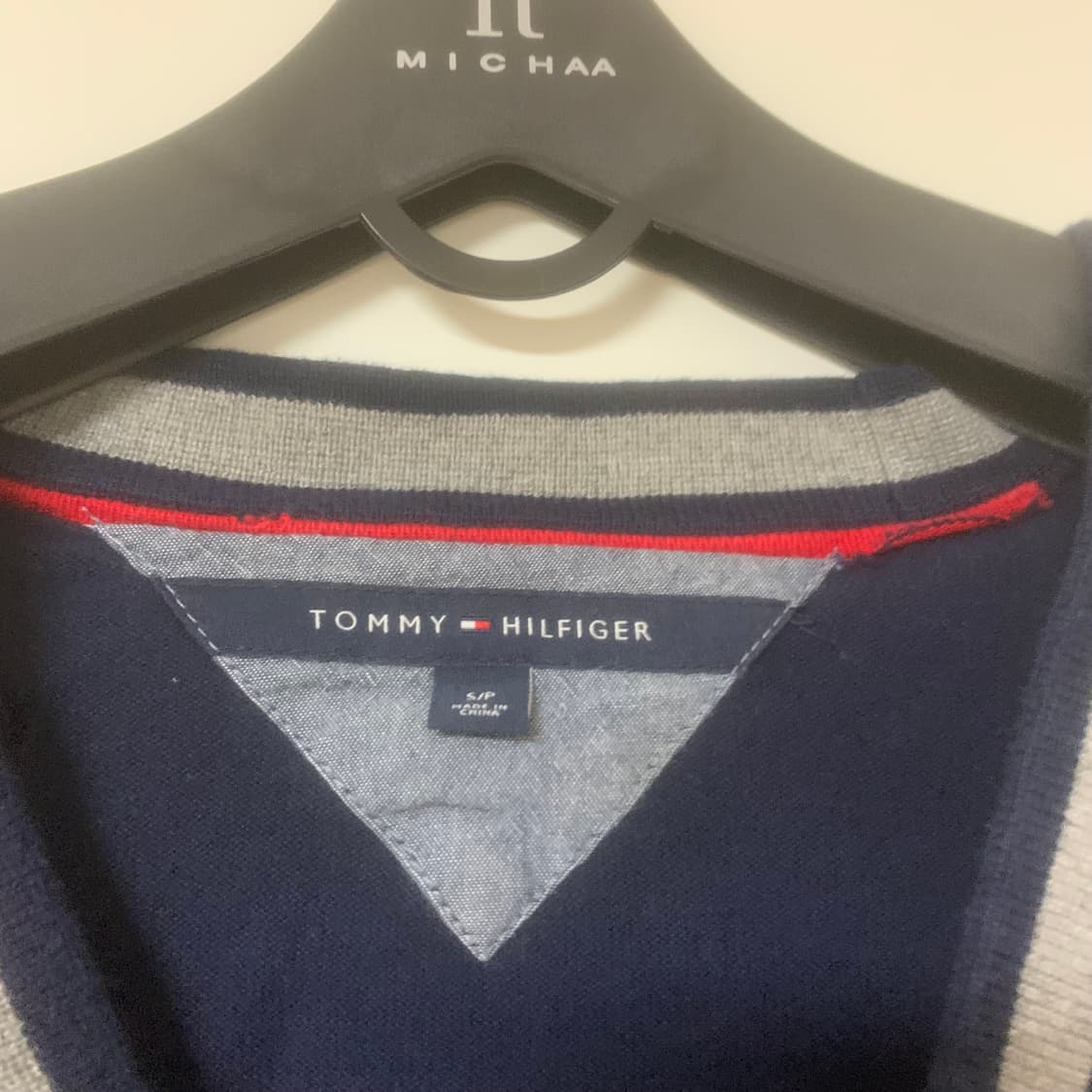 타미힐피거 네이비 가디건 95 상품이미지2