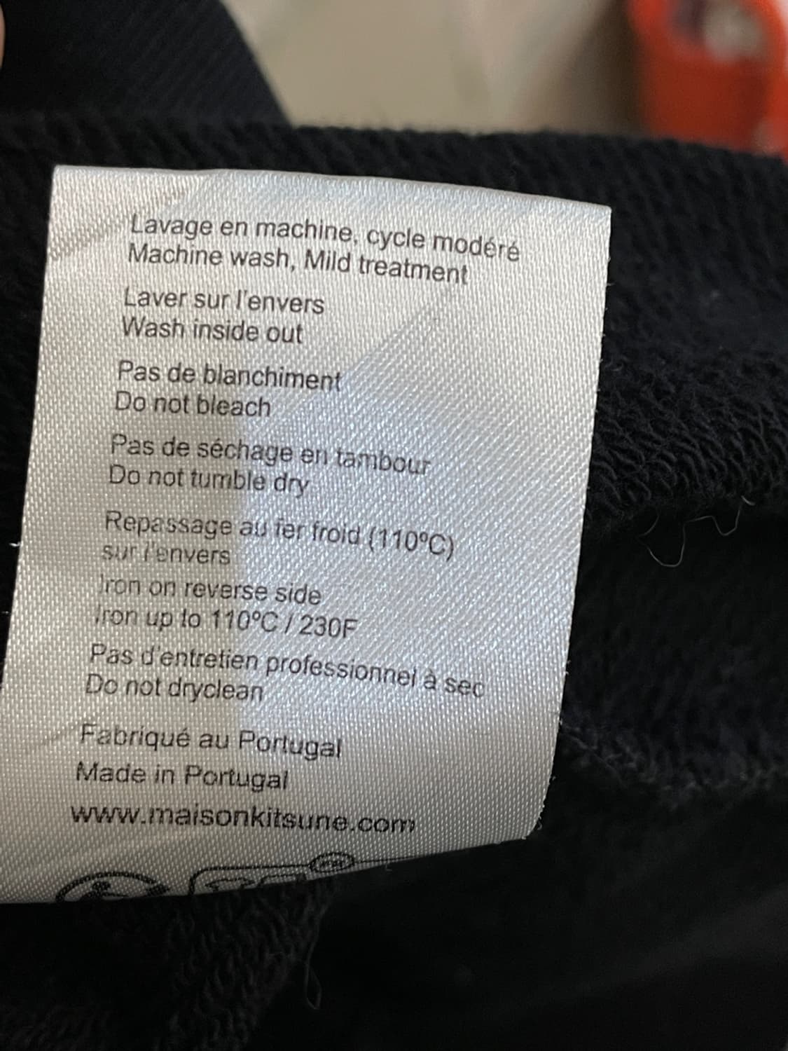 메종 키츠네 칠렉스 폭스 패치 맨투맨 상품이미지4