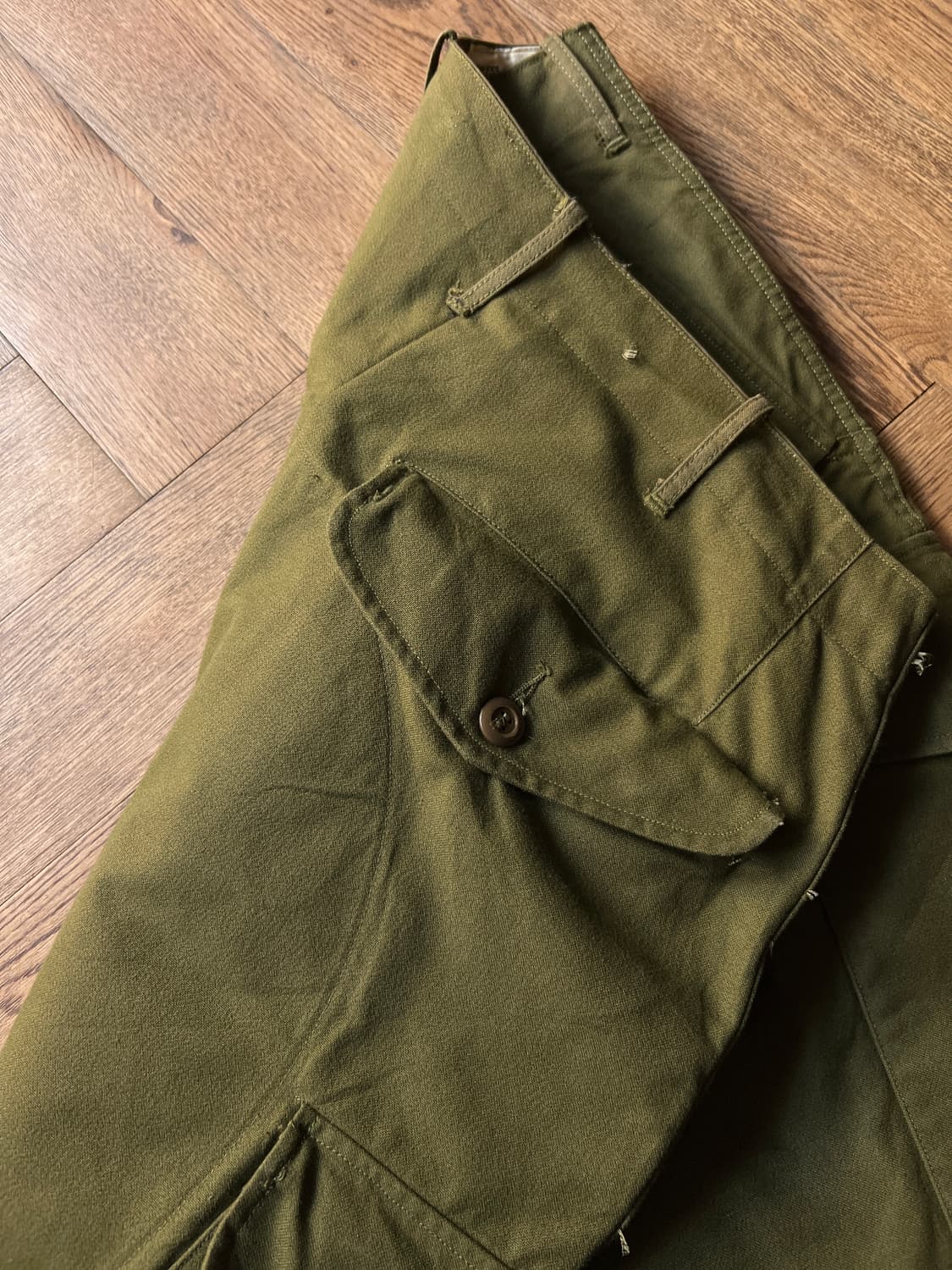 [34]60's 오리지널 캐나다군 필드 카고 팬츠 상품이미지8