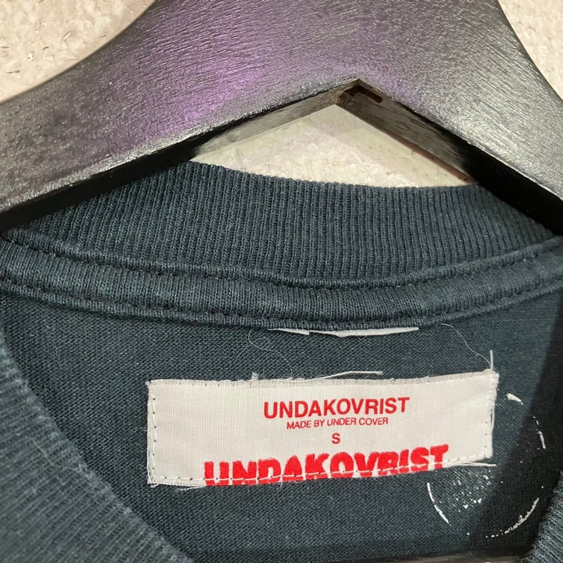 언더커버 플라워 프린팅 반팔 상품이미지5