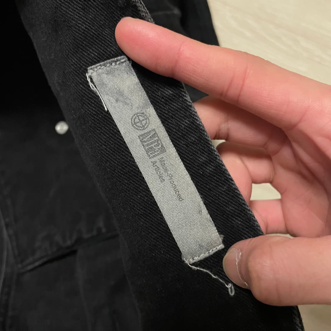 플라스틱프로덕트 유틸리티 데님 팬츠 상품이미지4