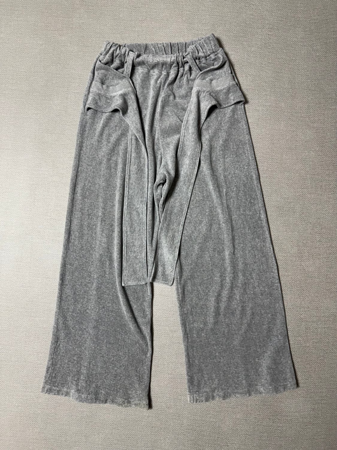 LCDC 타이 디테일 져지 팬츠 상품이미지3