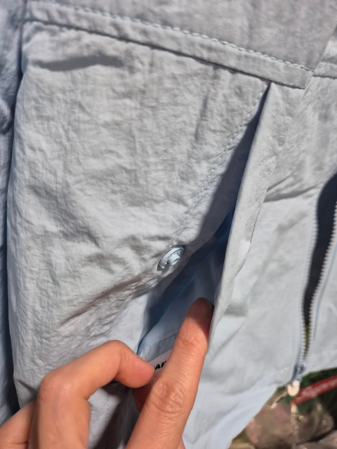 (타임세일)(새상품)MARKM 바람막이 셋업 하늘색 상품이미지6