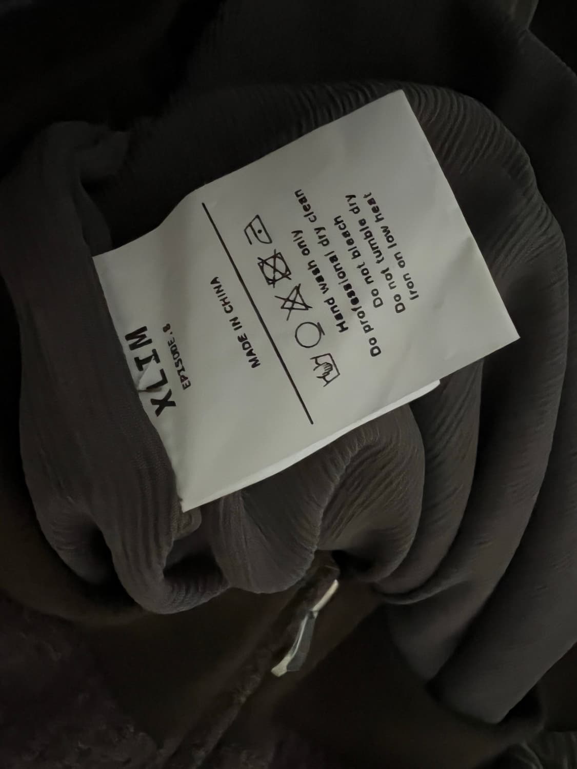 XLIM EP.8 01 JERSEY COLOR : DARK BROWN 상품이미지4