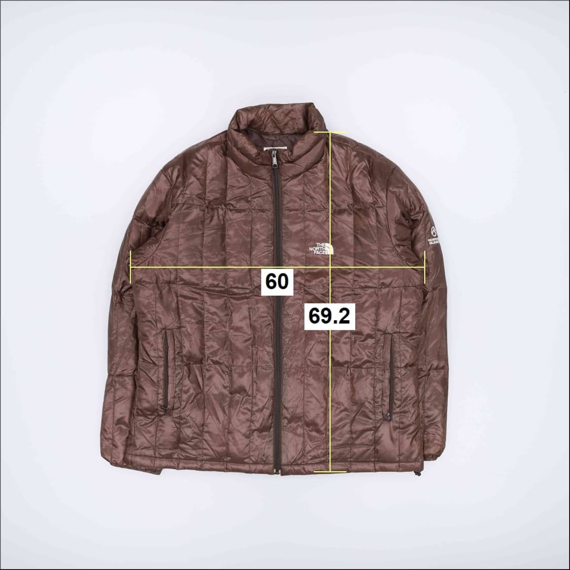 [XL] 노스페이스 빈티지 브라운 경량 패딩 점퍼 0106J 상품이미지6
