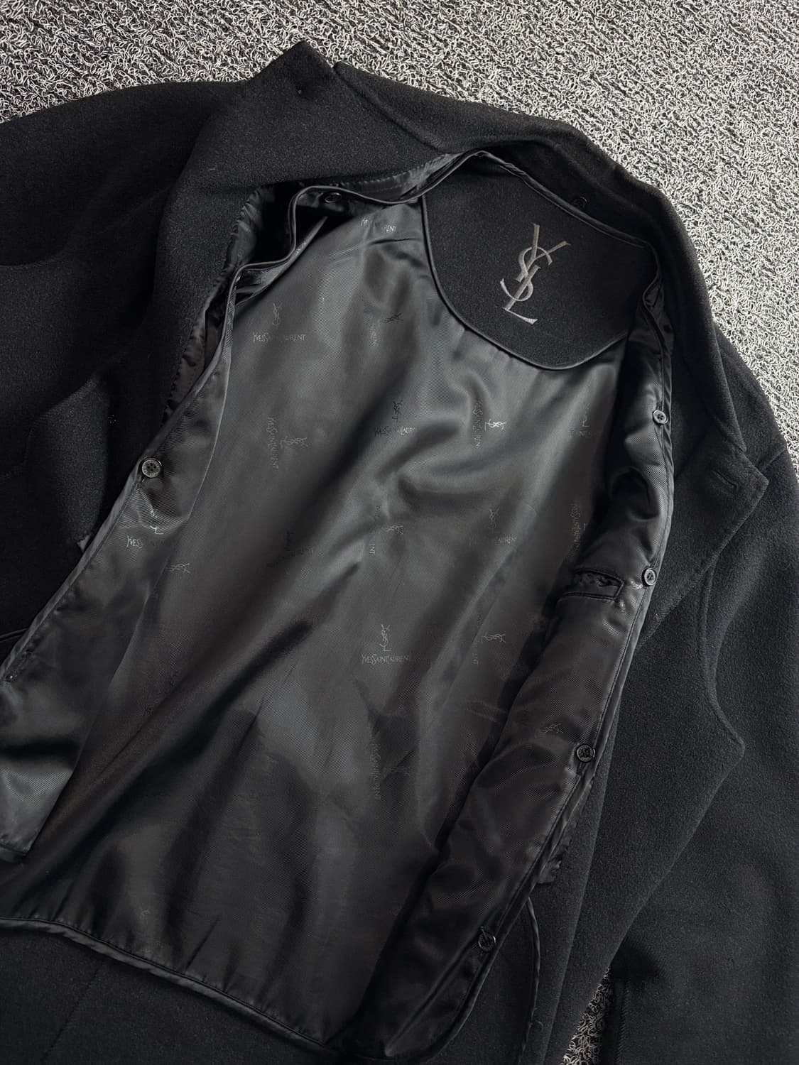 90s YSL 입생로랑 아카이브 발마칸 코트 3356 상품이미지3