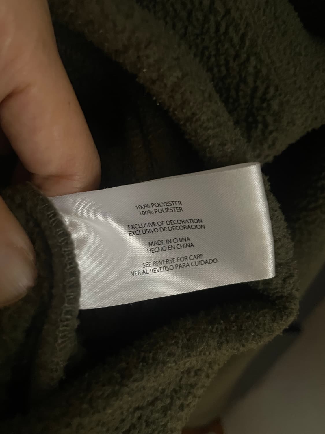 Orvis 다크 올리브그린 집업 플리스 상품이미지4