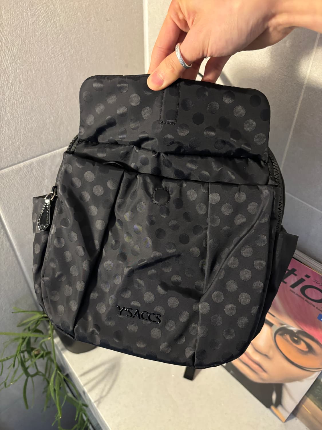 Y'saccs 도트 백팩 상품이미지4
