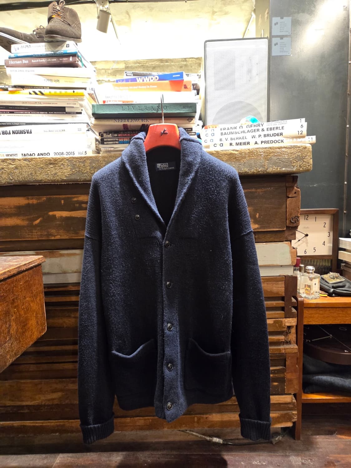 폴로랄프로렌 숄칼라 카디건 상품이미지6