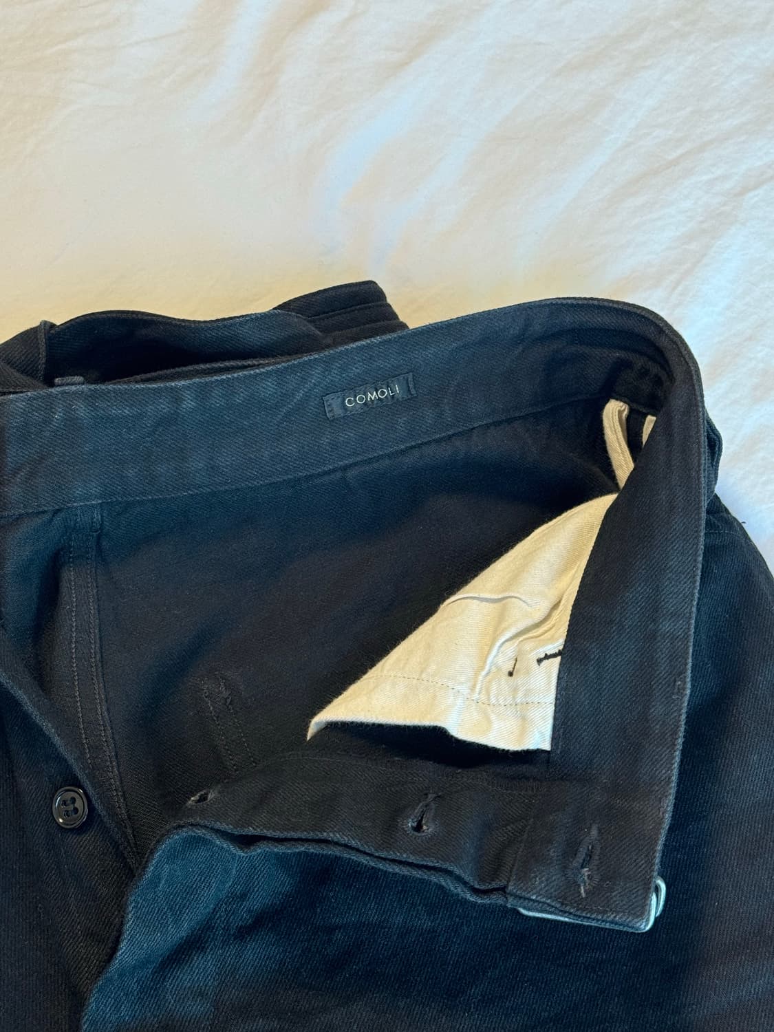 Comoli 벨티드 데님 상품이미지2