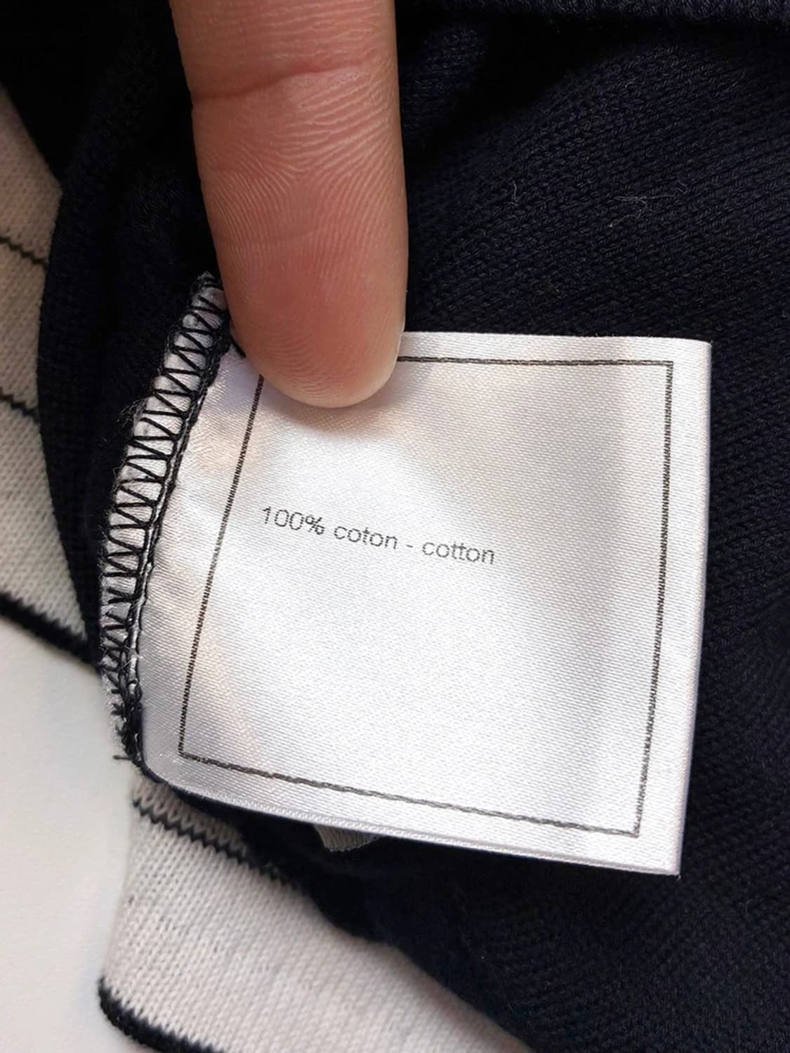 샤넬 코튼 시그니처 패턴 풀집 후드집업 PN5724 상품이미지8