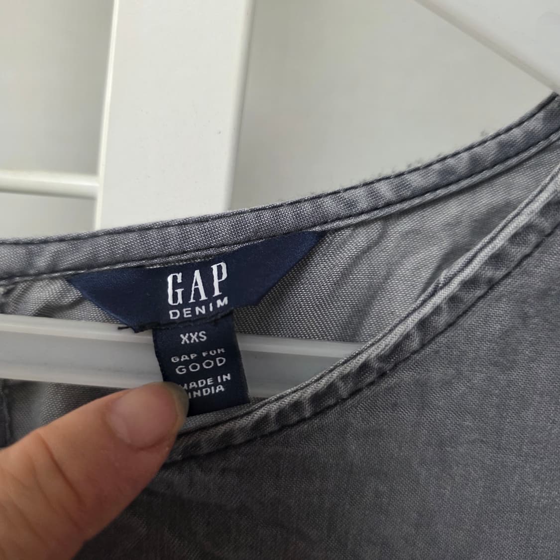 GAP 데님 플레어 소매 블라우스 상품이미지5